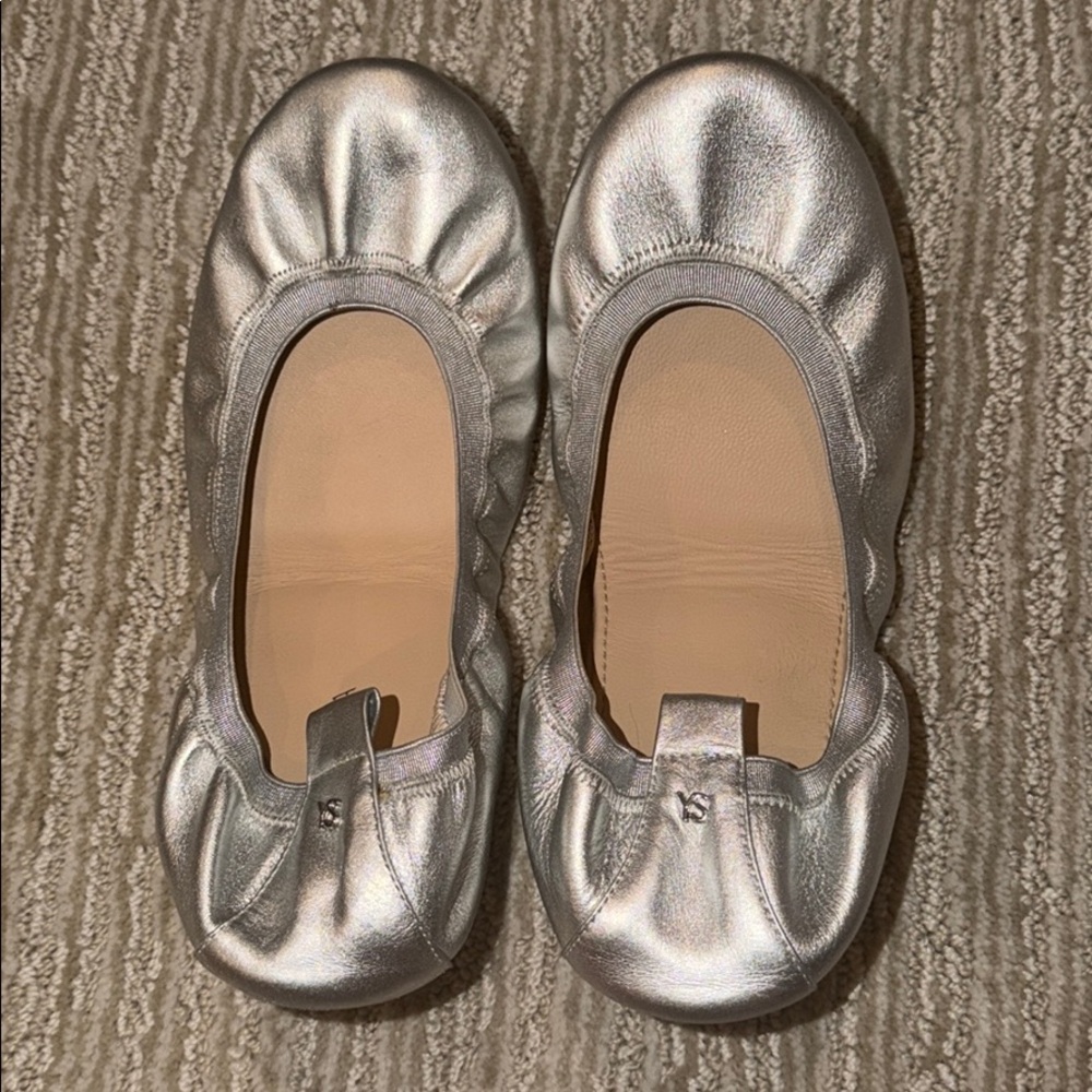 Yosi Samra Silver Flats Shiny